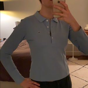 Long sleeve Lacoste women’s collared shirt